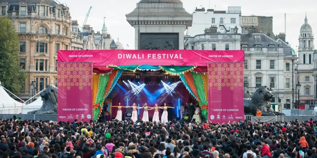 Diwali on Trafalgar Square